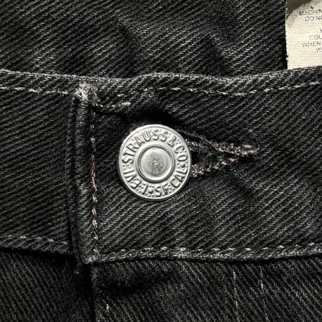 LEVIS 90S 505 BLACK DENIM PANT 38/32 64621