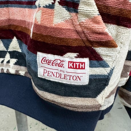 KITH × COCA COLA PENDLETON HOODIE MULTI LARGE 17579