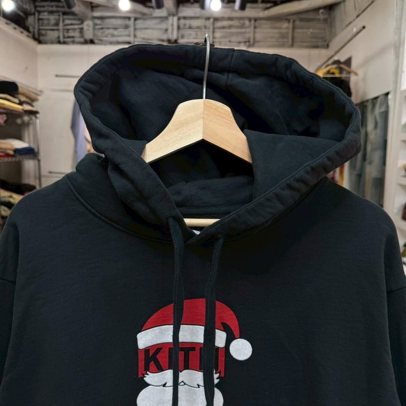 KITH × TREATS SANTA HOODIE BLACK XL 17532 | BRA