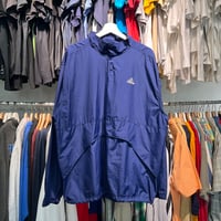 ADIDAS 90S HALF SNAP NYLON JACKET NAVY LARGE 66640