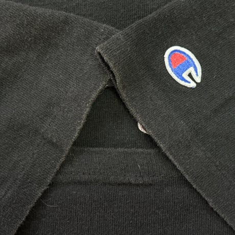 CHAMPION 90S SCRIPT LOGO BLACK LARGE 22482