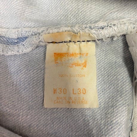 LEVI'S 90S 501 DENIM PANT SKYBLUE 30/30 79761