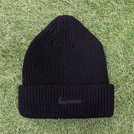 Supreme LOOSE GAUGE BEANIE BLACK 17618