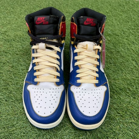 NIKE × UNION AIR JORDAN 1 RETRO HIGH NRG /UN STOME BLUE BV1300-146 27cm 43211