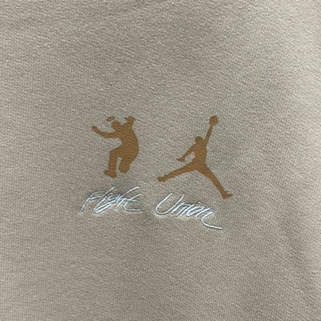NIKE × UNION  M J FUTURE IS NOW CREW  BEIGE LARGE DJ9522-268 17588