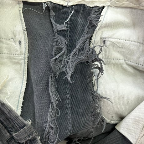 FRENCH WORK 50S CORDUROY WORKPANT BLACK fits XL 74841