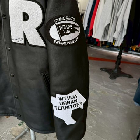 WTAPS × NEIGHBORHOOD × RATS 20th ALL LEATHER JACKET 25SPJ-0101 BLACK XL 75246