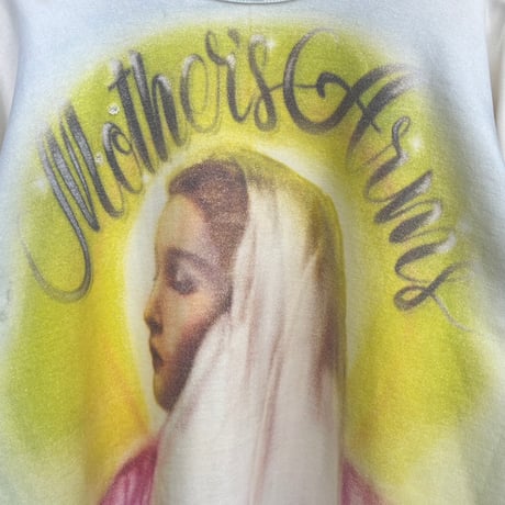 SAINT MICHAEL CRW SWEAT SM-S21-0000-012 WHITE XL 6662