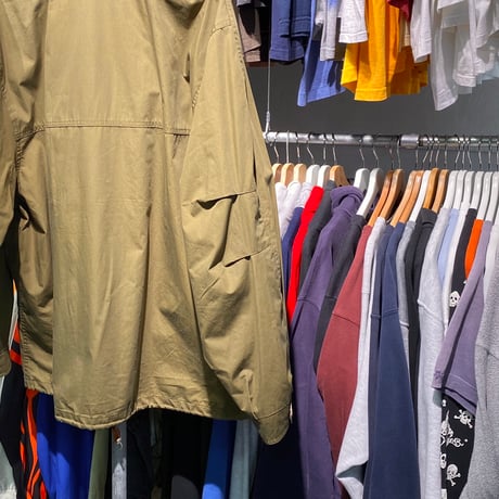 EDDIE BAUER 80-90S NYLON MOUNTAIN PARKA KHAKI XL 17957