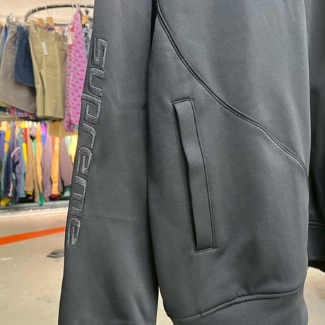 Supreme × NIKE JORDAN TRICOT TRACK JACKET HF0830-010 BLACK XL 97478