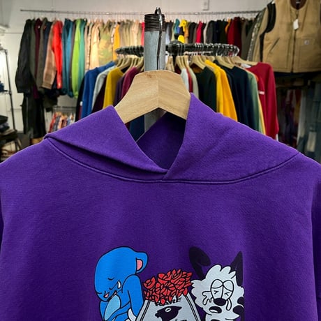 RARE PANTHER × VERDY RARE THINGS DONT LAST FOREVER HOODIE PURPLE XL 86722