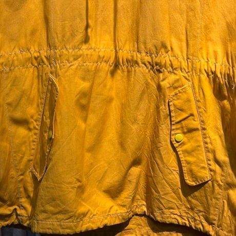 VINTAGE 50S EURO 山岳 ANORAK YELLOW fits MEDIUM 10696
