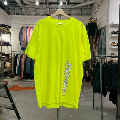 Supreme SATAN TEE FLUORESCENT YELLOW XL 28949