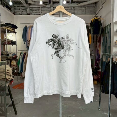 NEIGHBORHOOD × TAKU OBATA LS-3 WHITE MEDIUM 16912