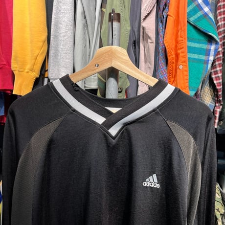 ADIDAS 90S SOCCER JERSEY BLACK LARGE 66639