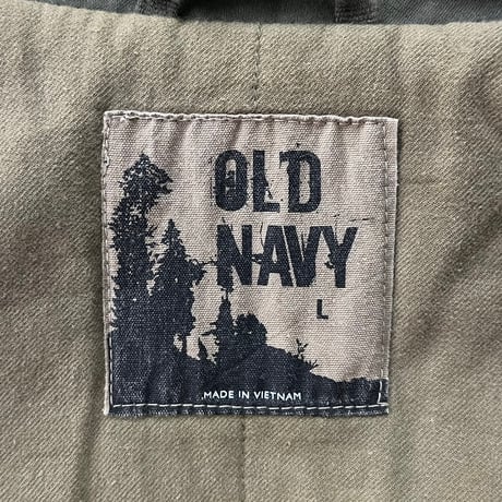 OLD NAVY 00S A2 TYPE JACKET KHAKI LARGE 77416