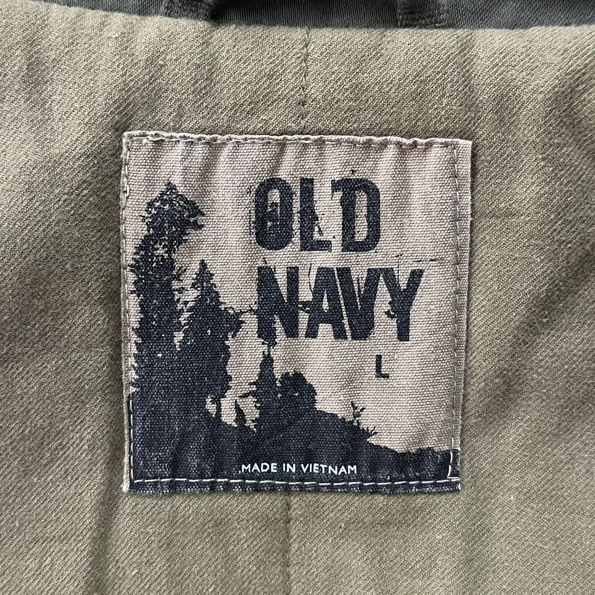 OLD NAVY 00S A2 TYPE JACKET KHAKI LARGE 77416 |