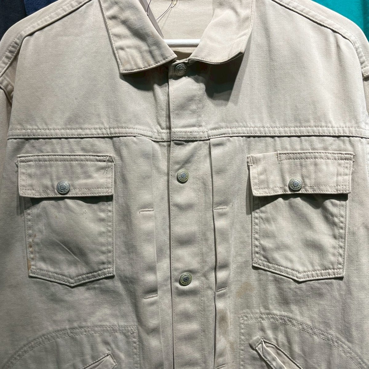 FOREMOST 60S カツラギ TRACKER JACKET BEIGE fits LAR FOREMOST 60S カツラギ TRACKER JACKET BEIGE fits LAR