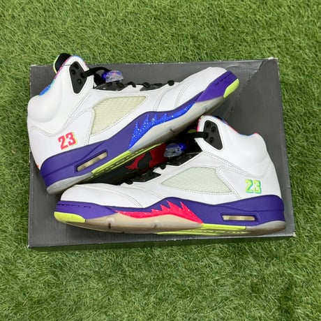 NIKE AIR JORDAN 5 RETRO BEL-AIR GHOST GREEN DB3335-100 26.5cm 03116