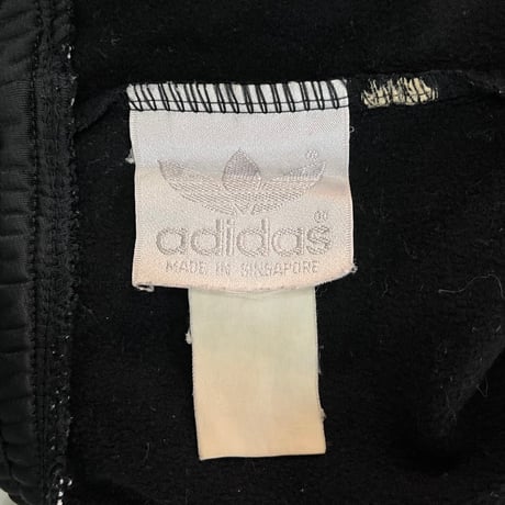 ADIDAS 80-90S THREE LINE TRACK PANT BLACK/RED fits XL 87080