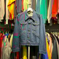 WRANGLER 80S 126MJ DENIM TRACKER JACKET 40 35498