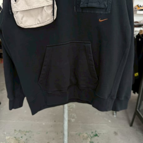 NIKE × TRAVIS SCOTT NRG AG UTILITY HOODIE CU0458-010 BLACK LARGE 34154