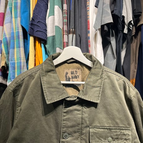 OLD NAVY 00S A2 TYPE JACKET KHAKI LARGE 77416