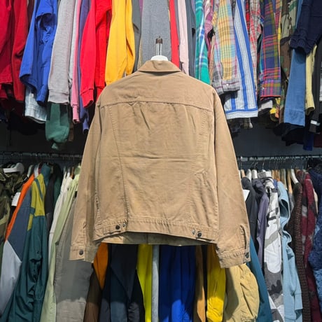 LEVI'S COTTON TWILL TRACKER JACKET BEIGE 42 86404