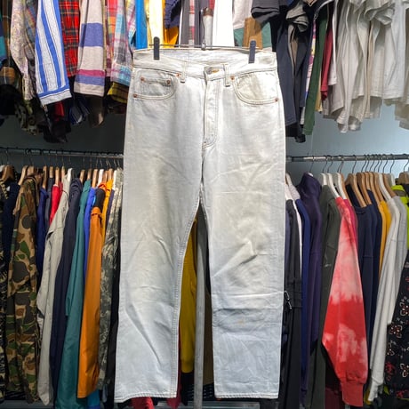 LEVI'S 90S 501 DENIM PANT SKYBLUE 30/30 79761