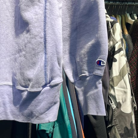 CHAMPION 90S RW SWEAT ELBOW PATCH BLUE/GREEN LARGE 52249
