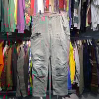 CARHARTT 90-00S DOUBLEKNEE DUCKPANT MOSGREEN 33/34 22629