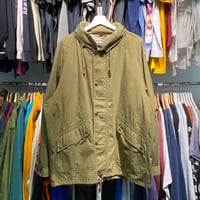 EDDIE BAUER 80-90S NYLON MOUNTAIN PARKA KHAKI XL 17957