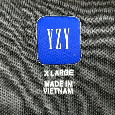 YEEZY × GAP DOVE HOODIE WASHED BLACK XL 76683