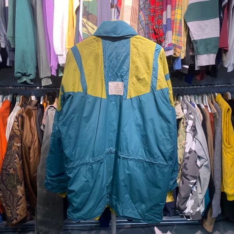 adidas EQUIPMENT NYLON JACKET GREEN/YELLOW LARGE 69673