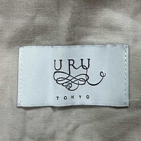 URU TOKYO EASY PANTS WOOL / 21SWJ02 S.BEIGE 2 88445