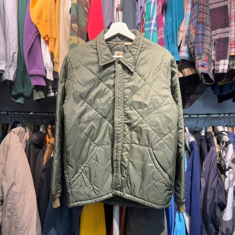 CARHARTT 70S NYLON QUILTING ZIP UP JACKET MEDIUM 94508