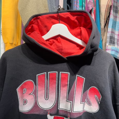 CHICAGO BULLS 90s SWEAT HOODIE BLACK XL 02156