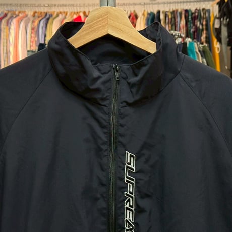 Supreme 25SS CONTRAST ZIP TRACK JACKET BLACK XL 97481