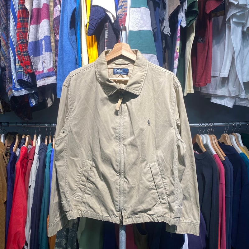POLO RALPH LAUREN 90S SWING TOP BEIGE XL 69681 