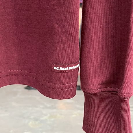 FCRB STAR BIG LOGO TEAM BAGGY LS TEE BURGUNDY XL 91182