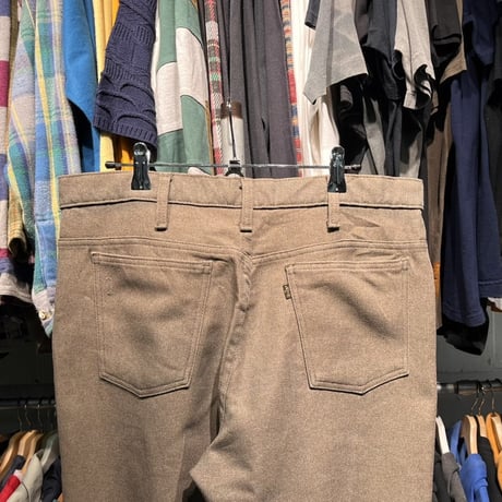 LEVI'S 80S STA-PRE PANT BROWN 36/30 68108