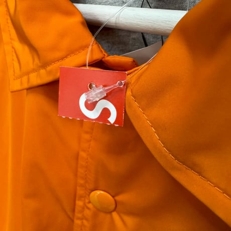Supreme NYC COACHES JACKET ORANGE MEDIUM 92089