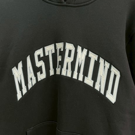 MITCHEL＆NESS × MASTERMIND BRANDED HOODIE BLACK XL 29872