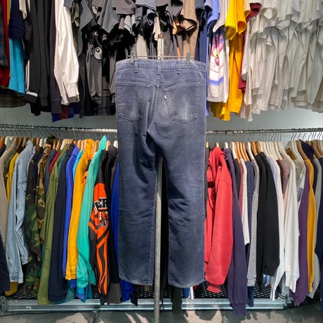 LEVI'S 80S 519 CORDUROY PANT NAVY 33/32 88410