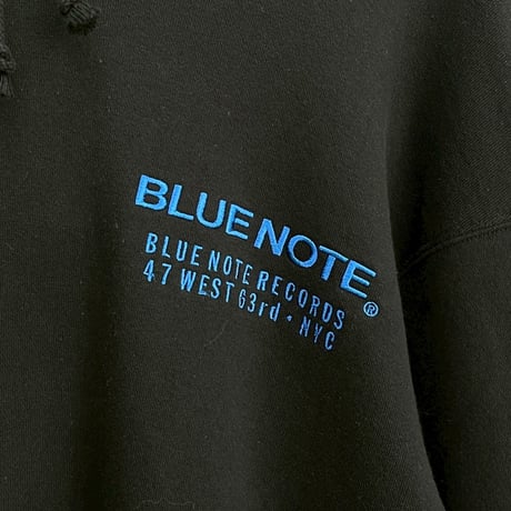 WACKO MARIA × BLUE NOTE MIDDLE WEIGHT PULLOVER HOODED SWEAT SHIRT TYPE-1 BLACK XL 10319