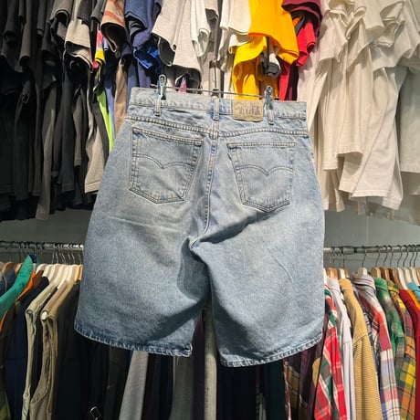 LEVIS 90S SILVER TAB LOOSE SHORT INDEGO 33 57282
