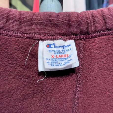 CHAMPION 80s REVERSWEEVE PANT WINE RED XL 69753