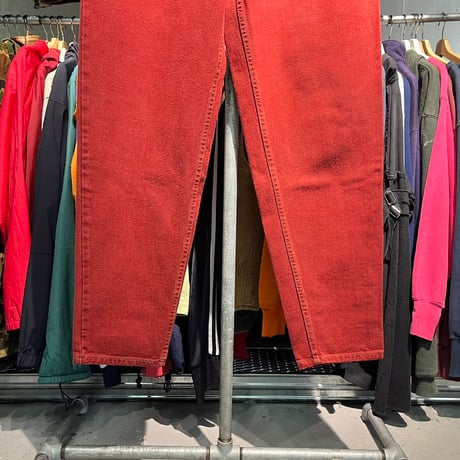 LEVIS 90S 560 COLLAR DENIM PANT WINE RED 34/34 46799