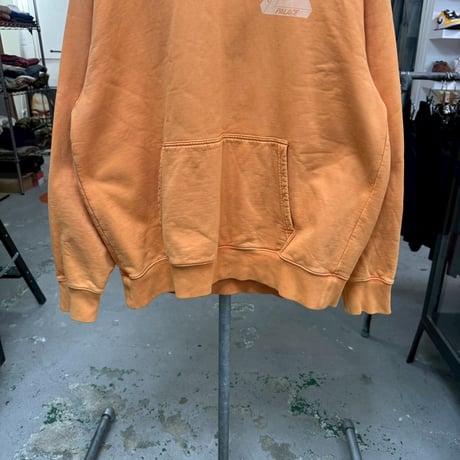 PALACE 	WASHED OUT TRI-FERG HOOD ORANGE XL 96173