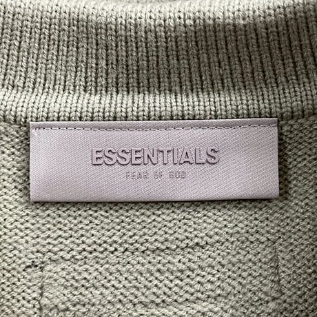 ESSENTIALS KNIT LS POLO SEAFORM SMALL 31676